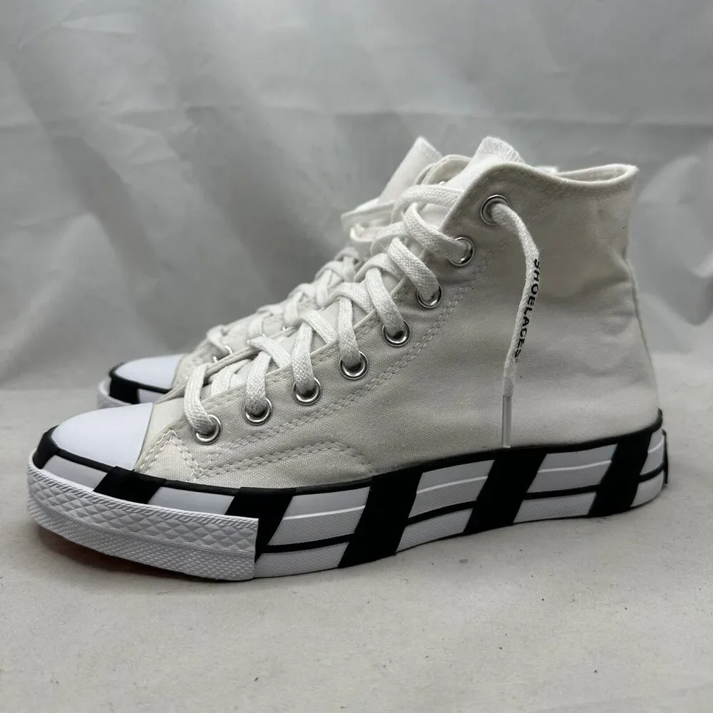 Converse Off White x Chuck 70 White Hi All-Star 2018 Mens 7/ Womens 9 - 163862C